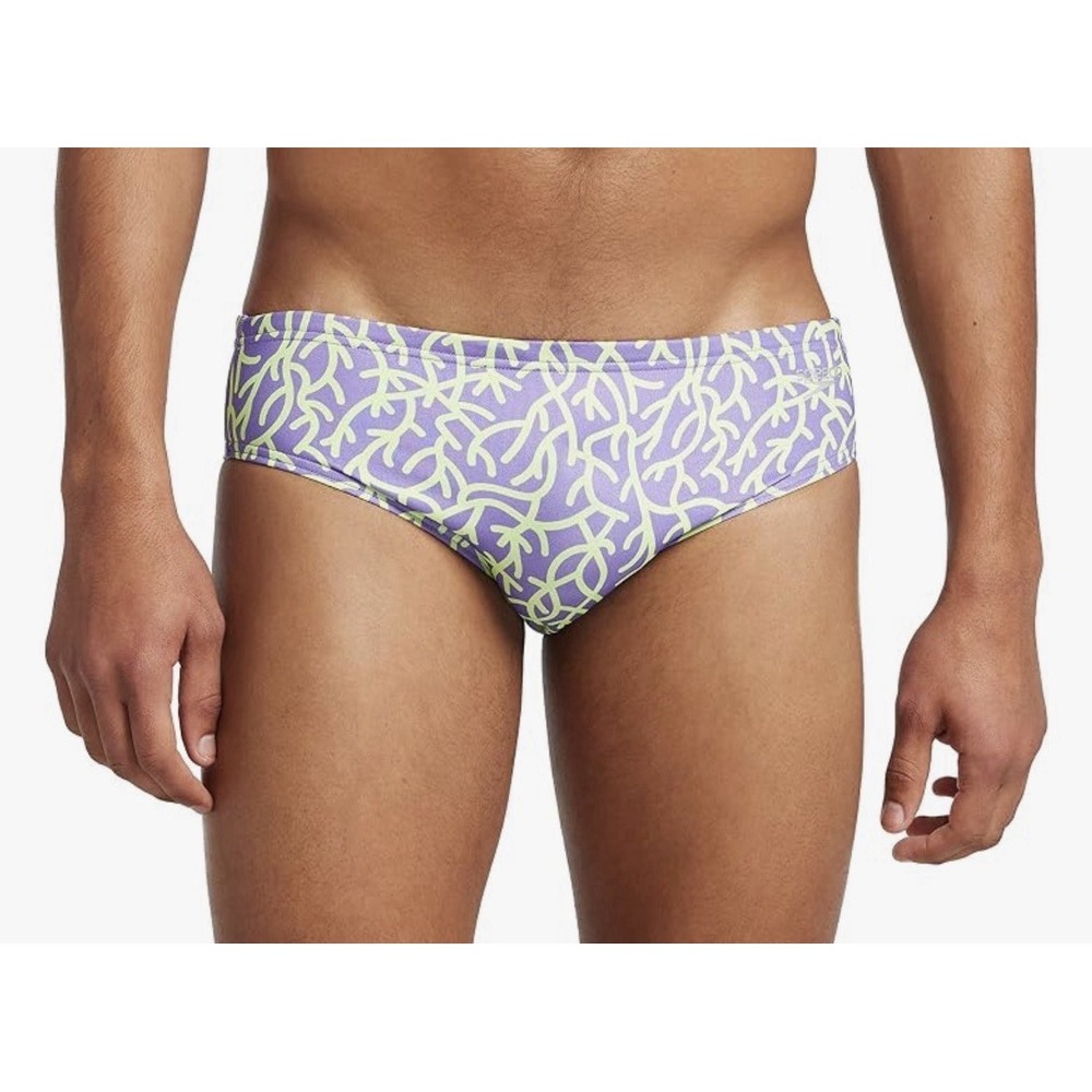 Speedo Eco Endurance Swim Briefs 24 Coral Flow Miami Lilac Repreve Vibe New Tags